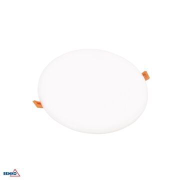 Oprawa downlight LED WALED lampa wpuszczana 10W 4000K 860lm 120° biała Bemko C70-DLW-R125-100-4K-WH