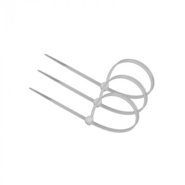 Opaska kablowa zaciskowa trytytka PREMIUM OKP-36250W 3,6x250mm czarna .MORE M61135