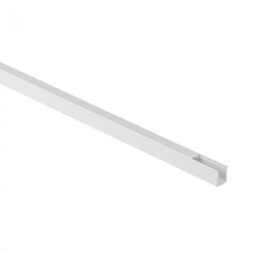 Profil do taśm LED NW02 natynkowy biały + klosz mleczny 2m Eco Light EC20823