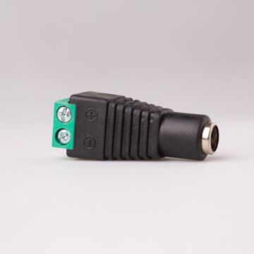 Gniazdo DC 5.5/2.1 z szybkozłączem dotaśm LED mono Eco Light EC79081