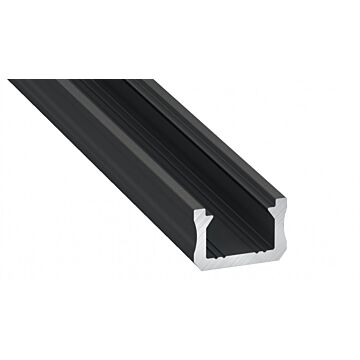 Profil do taśm LED powierzchniowy X czarny 2m Eco Light EC20153