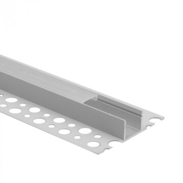 Profil do taśm LED GN01 natynkowy biały + klosz mrożony 1m Eco Light EC20933