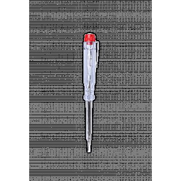 Próbnik tester napięcia 110-250V 140mm PN-1 dioda LED przezroczysty .MORE M20357