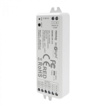 Sterownik do taśm LED VP RF RGBW 16A 12-24V DC 4x48W/96W biały Eco Light EC61325