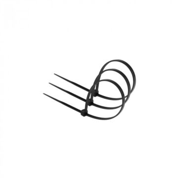 Opaska kablowa zaciskowa trytytka PREMIUM OKP-36100W 3,6x100mm czarna .MORE M61133
