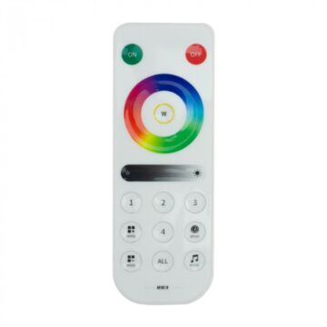 Pilot do sterownika taśm LED RGB RF do sterownika IC SD-3 4-strefowy biały Eco Light EC61582