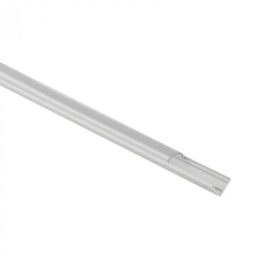 Profil do taśm LED RW-02 narożny biały + klosz transparentny 2m Eco Light EC20864