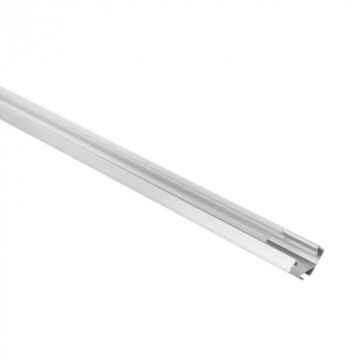 Profil do taśm LED R03 narożny anodowany + klosz transparentny 3m Eco Light EC20631