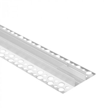 Profil do taśm LED GNS02 natynkowy anodowany + klosz transparentny 2m Eco Light EC20959