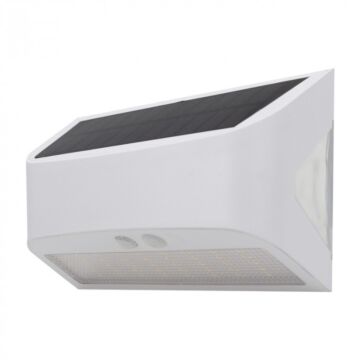 Biała Lampa Solarna Elewacyjna 6W 4000K SOE-10 Eco Light EC61028