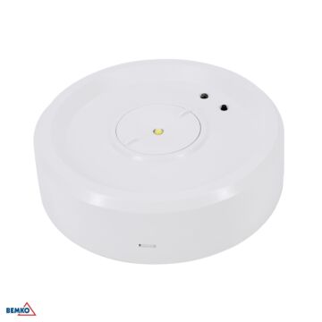 Oprawa awaryjna LED natynkowa SKALER 3W 6000K 161lm 3h IP40 biała Luxmena C91-SKL-R-3SX-AT3H-CNBOP