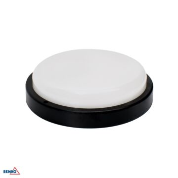 Oprawa hermetyczna LED KANLO cz. ruchu 18W 4000K 1750lm 120° IP54 czarny Bemko C45-KAN2-18-BLR-4K-MS