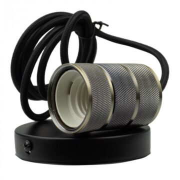Oprawa wisząca lampa okrągła OSW-1 E27 60W brąz Eco Light SZ61100