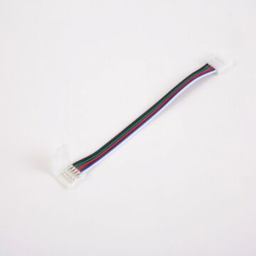 Złączka LED RGBW dwustronna z przewodem 12mm Eco Light EC79634