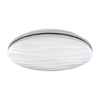 Oprawa plafon LED KLARA lampa dekoracyjna 25W 4000K 2550lm 160° IP44 biała STRUHM 03593