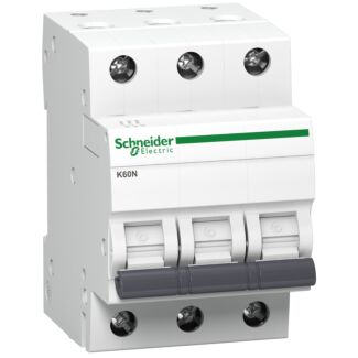 Wyłącznik nadprądowy bezpiecznik 3P C 40A K60N 6kA Schneider Electric A9K02340