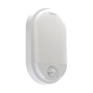 Oprawa hermetyczna LED PEDRO z czujnikiem ruchu lampa 15W 4100K 1020lm 160° IP54 biała STRUHM 03793