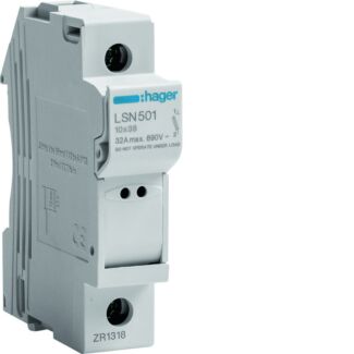 Rozłącznik bezpiecznikowy 1P 32A 690V do wkładek CH10 Hager LSN501