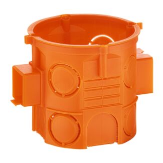 Puszka podtynkowa pojedyncza głęboka łączona 60mm 65x65x61 pomarańczowa S60DF SIMET 33057008