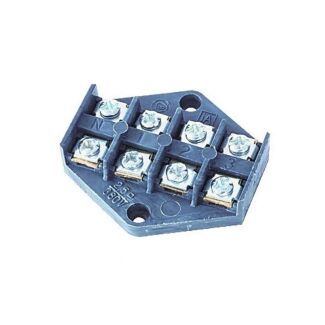 Listwa zaciskowa śrubowa, odgałęźnik 4-torowy 4mm2 czarna ZPT SIMET 83003007