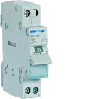 Przełącznik instalacyjny 1P 230V 25A I-0-II Hager SFT125