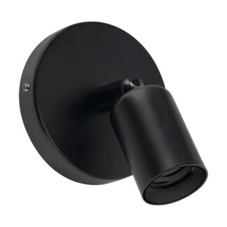 Oprawa ścienno-sufitowa UNO E27 lampa kinkiet reflektor 40W czarna STRUHM 03813