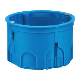 Puszka podtynkowa pojedyncza płytka z wkrętami 60mm 63x63x41 niebieska Z60Kw SIMET 34049203