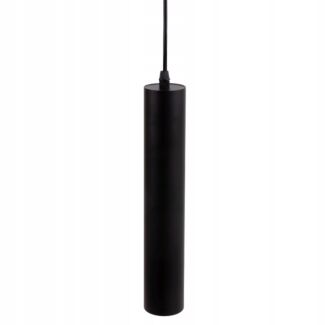 Oprawa wisząca lampa okrągła tuba GU10 35W czarna Eco Light EC79976