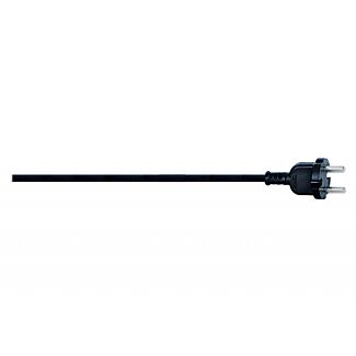 Przewód przyłączeniowy OW biały z wtyczką prostą 2x1,5mm2 230V - 3m F-Elektro F5.0036