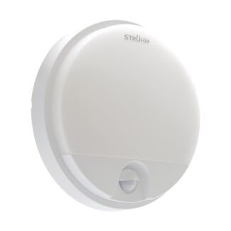 Oprawa hermetyczna LED PEDRO z czujnikiem ruchu lampa 15W 4100K 1020lm 160° IP54 biała STRUHM 03794