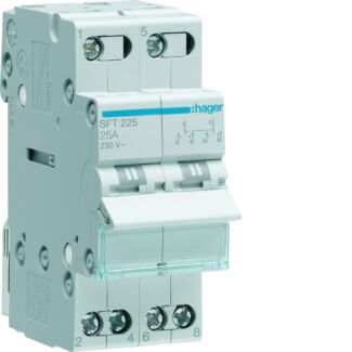 Przełącznik instalacyjny 2P 230V 25A I-0-II Hager SFT225