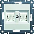 Gniazdo komputerowe Hager WL2120