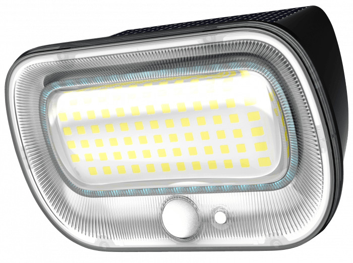 Solarna oprawa elewacyjna Eco Light EC20111 w ujęciu produktowym