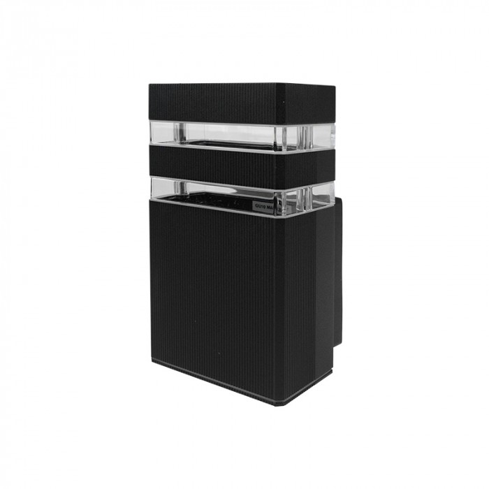 Oprawa elewacyjna Eco Light EC79027 w ujęciu produktowym, kolor czarny