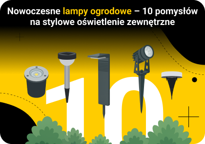 Nowoczesne lampy ogrodowe – 10 pomysłów na stylowe oświetlenie zewnętrzne
