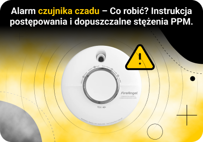Alarm czujnika czadu – Co robić? Instrukcja postępowania i dopuszczalne stężenia PPM.