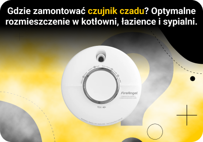 Gdzie zamontować czujnik czadu? Optymalne rozmieszczenie w kotłowni, łazience i sypialni.