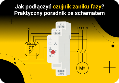 Jak podłączyć czujnik zaniku fazy? Praktyczny poradnik ze schematem