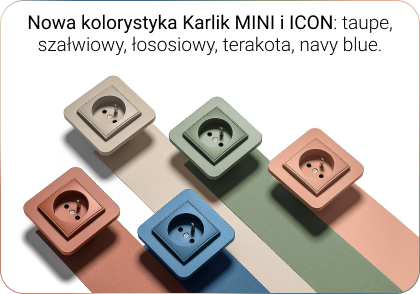 Nowa kolorystyka Karlik MINI i ICON: taupe, szałwiowy, łososiowy, terakota, navy blue – przegląd trendów