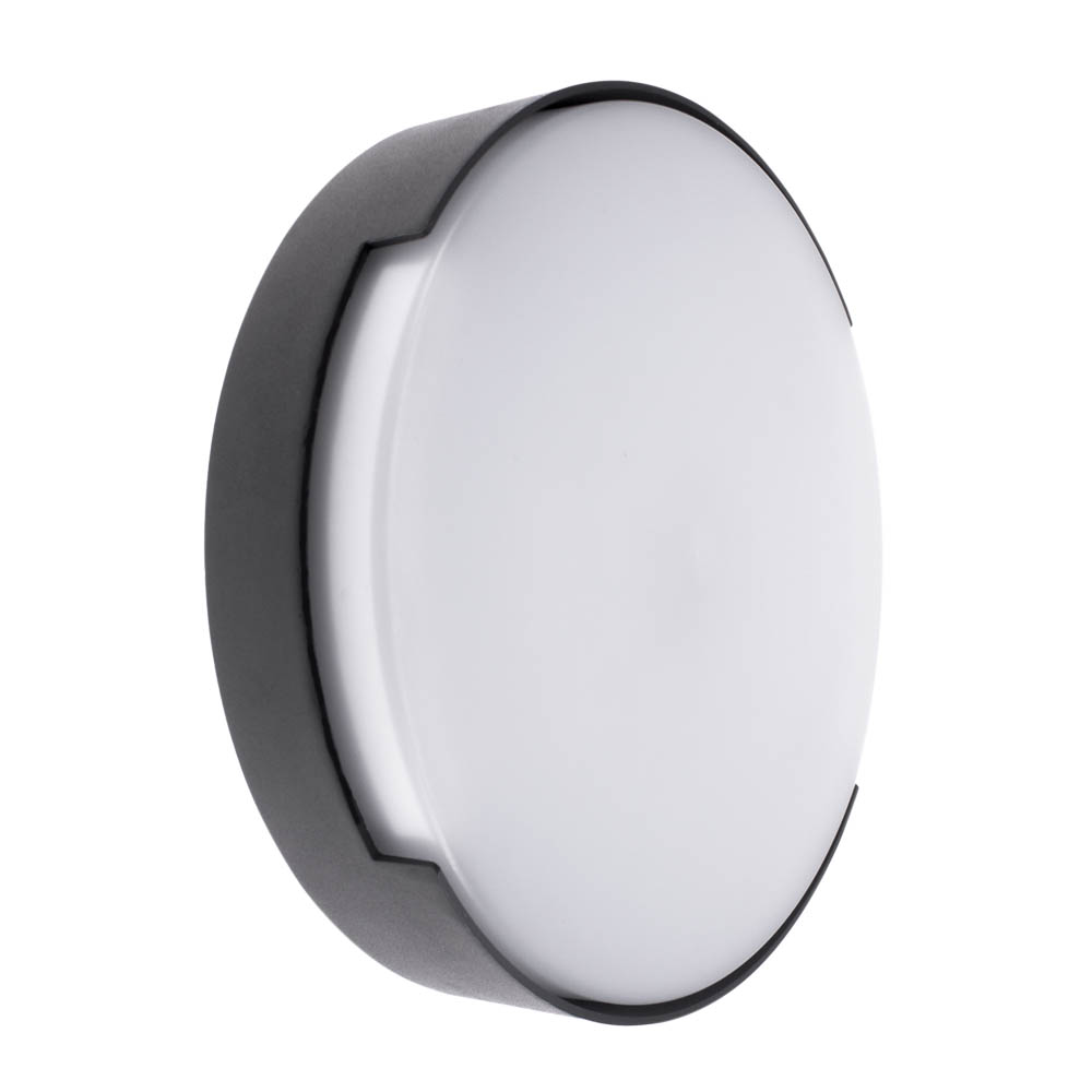 Oprawa elewacyjna LED VALANT plafon 16W 4000K 1180lm 120° IP65 grafit Bemko C25-EL1-R-016GR-4K