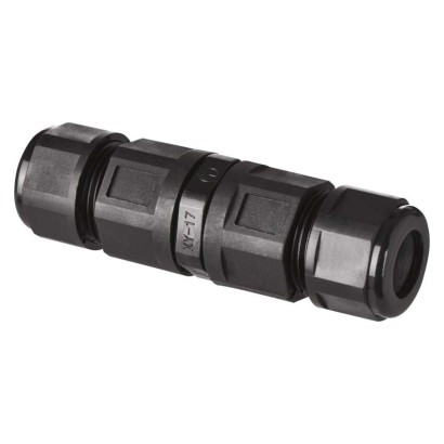 Złącze kablowe konektor mufa IP68 3x0,75-2,5mm2 16A 230V czarny EMOS ZS9020