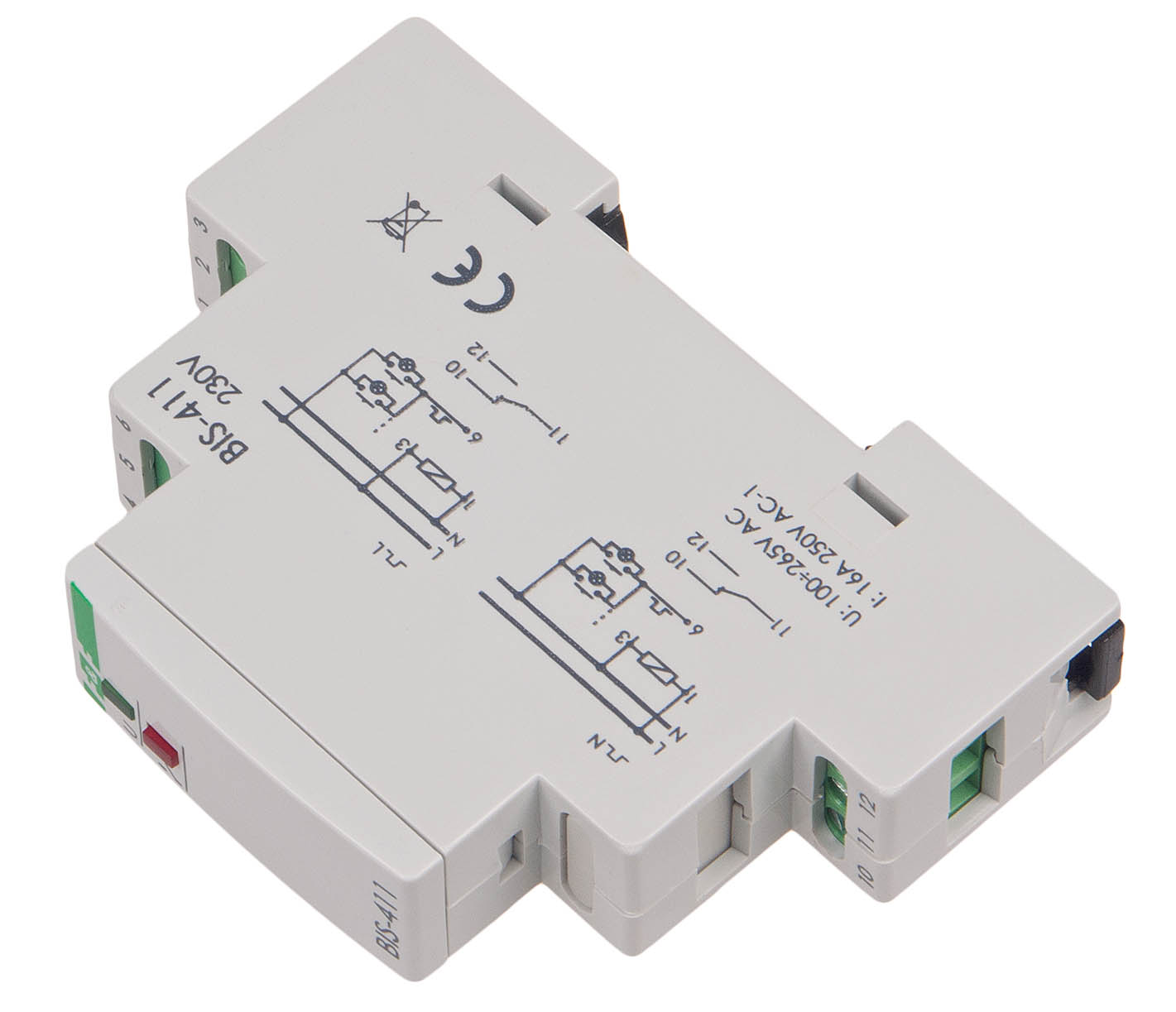 Przekaźnik bistabilny jednokanałowy 16A 230V F&F BIS-411