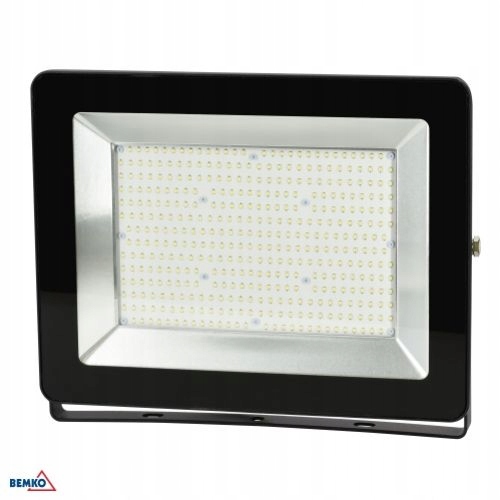 Naświetlacz LED SMD LOFOT 200W 4000K 20000lm 120° IP65 czarny Bemko S-C65-LFS-200BL-4K