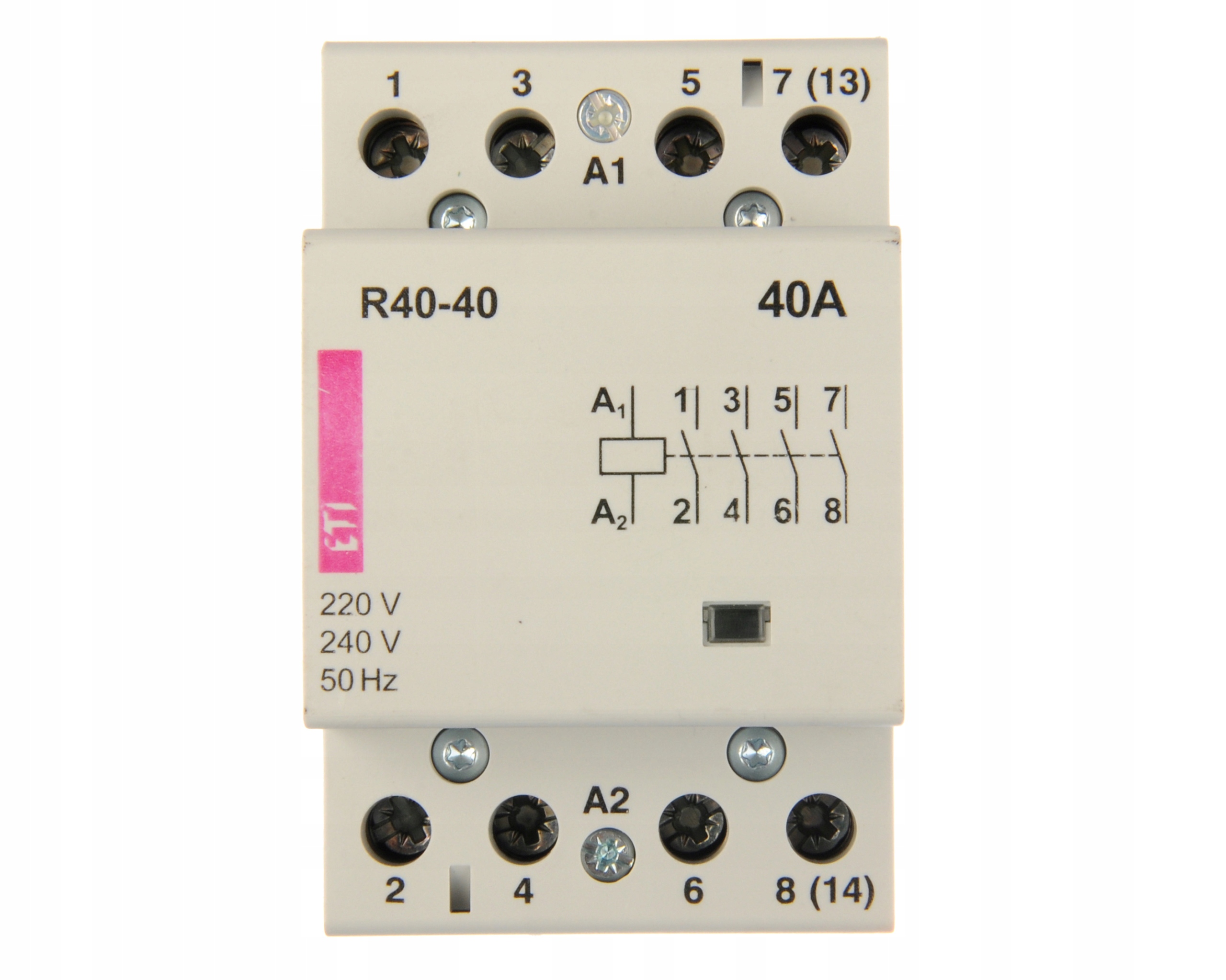 Stycznik modułowy 40A 4NO 400V ETI Polam 002463410