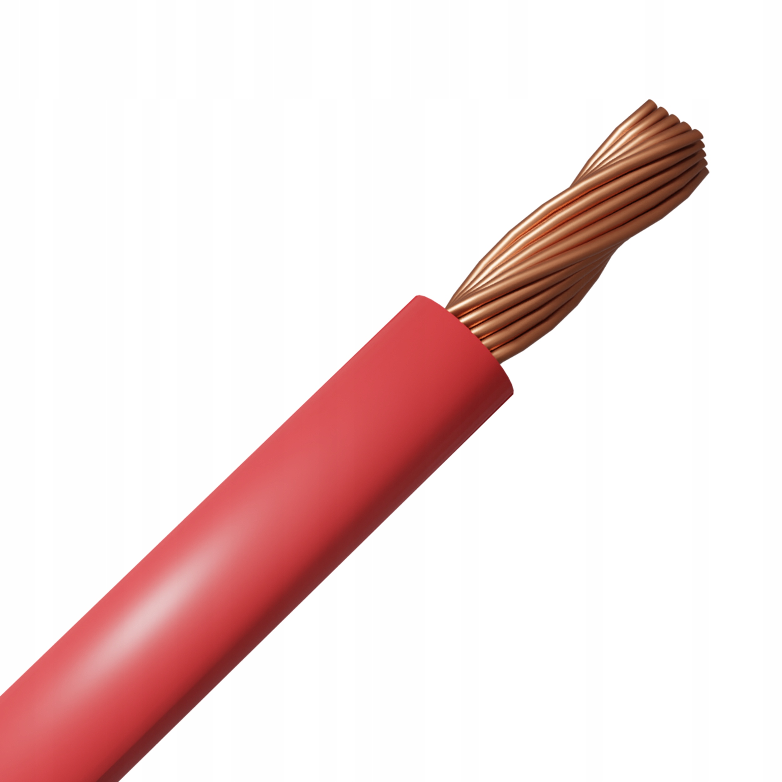 Przewód linka LgY czerwony 1,5mm2 750V - 100m Telefonika Kable G-002943